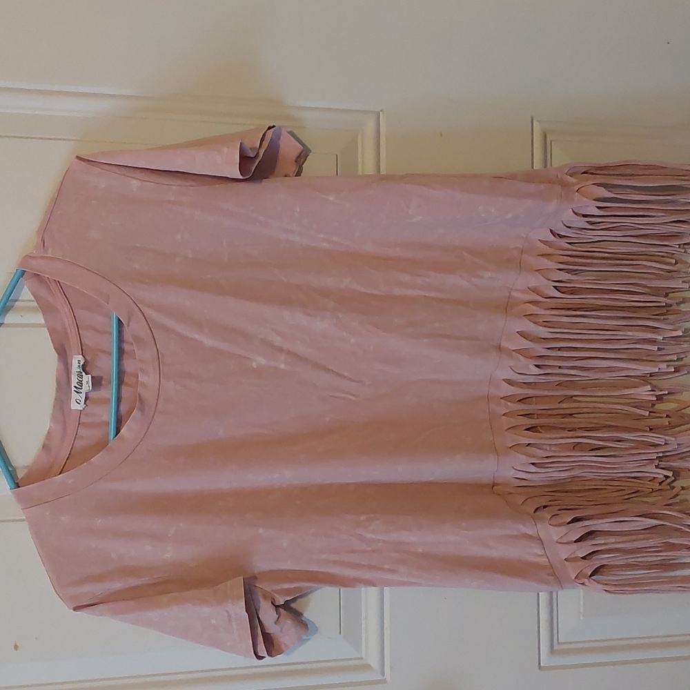 Macaron pink top szM
